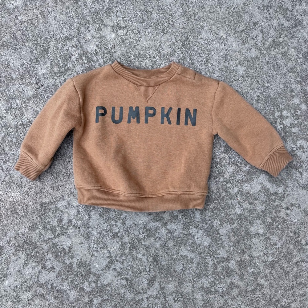 Pumpkin baby sweatshirt Lauren Conrad little co